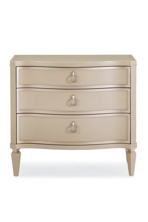   Beige Modern Classic Nightstand | Oroa.com