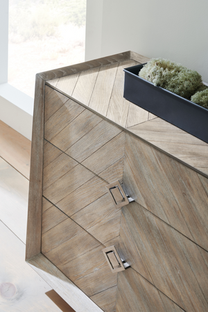   Ash Chevron Dresser | Oroa.com