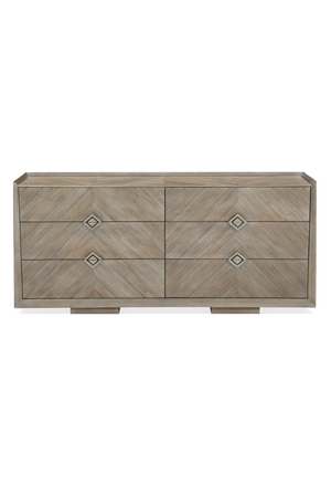   Ash Chevron Dresser | Oroa.com