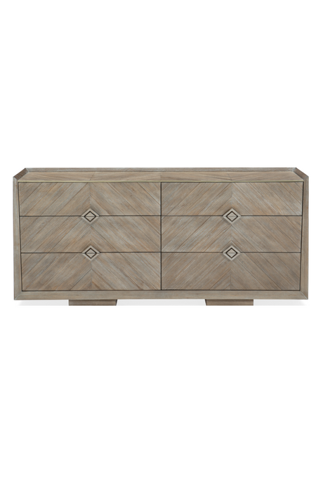   Ash Chevron Dresser | Oroa.com