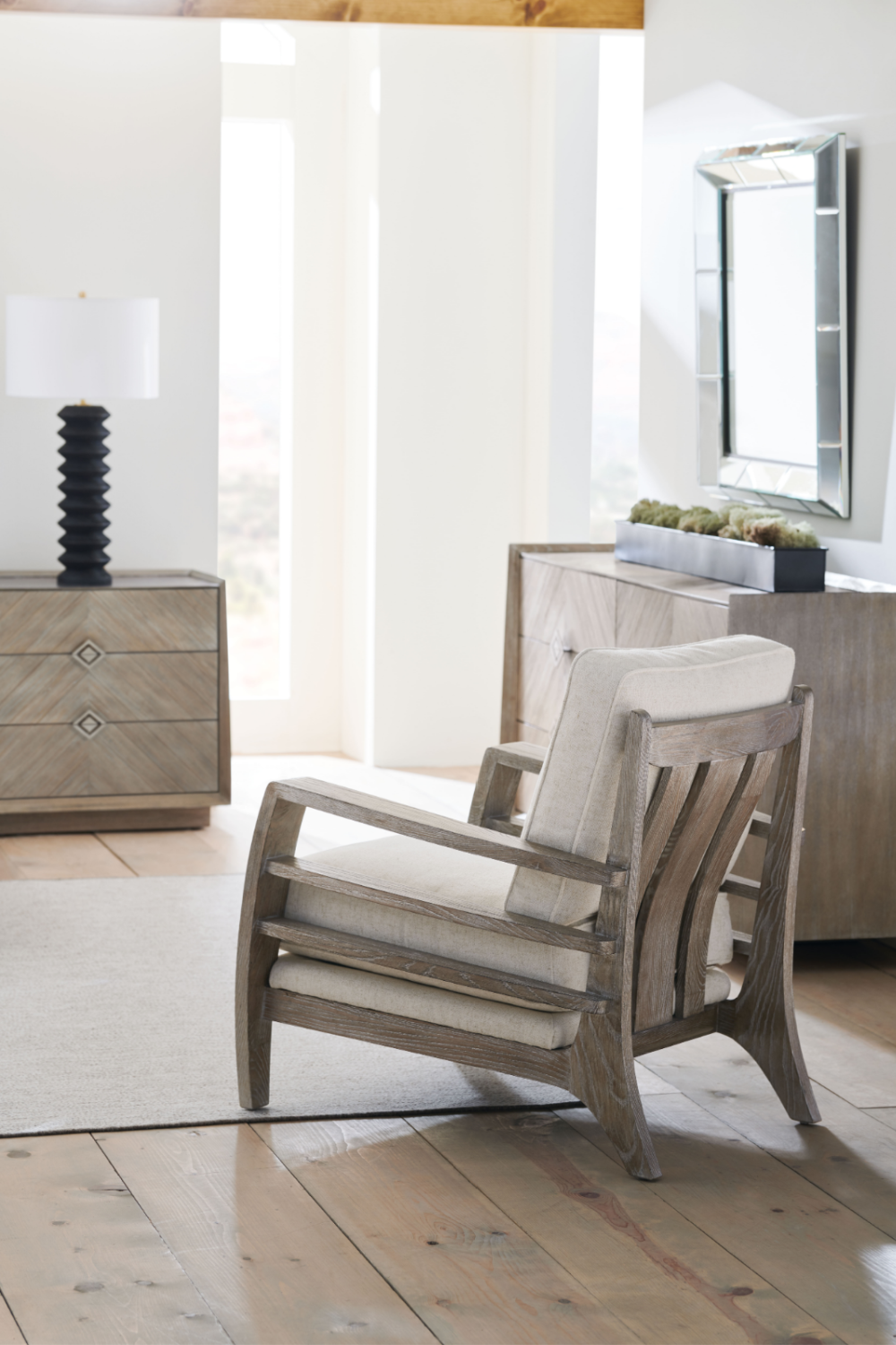   Ash Chevron Dresser | Oroa.com