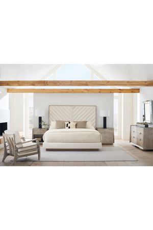   Ash Driftwood Rustic Nightstand | Oroa.com