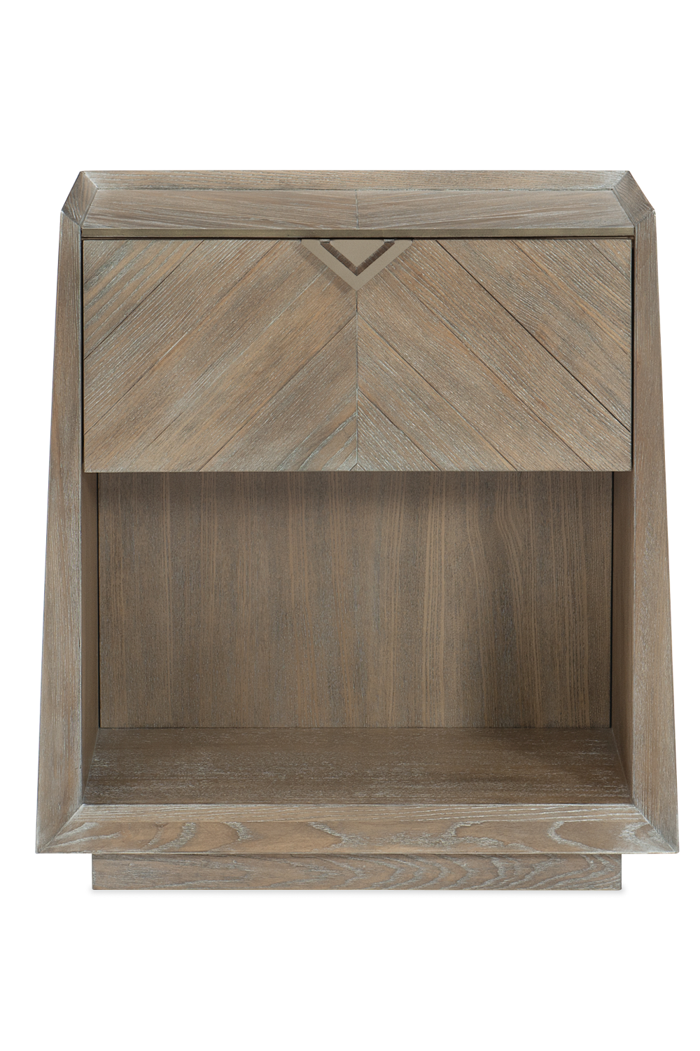   Ash Driftwood Rustic Nightstand | Oroa.com