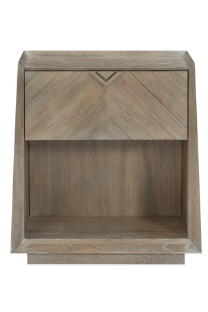   Ash Driftwood Rustic Nightstand | Oroa.com