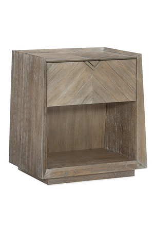   Ash Driftwood Rustic Nightstand | Oroa.com