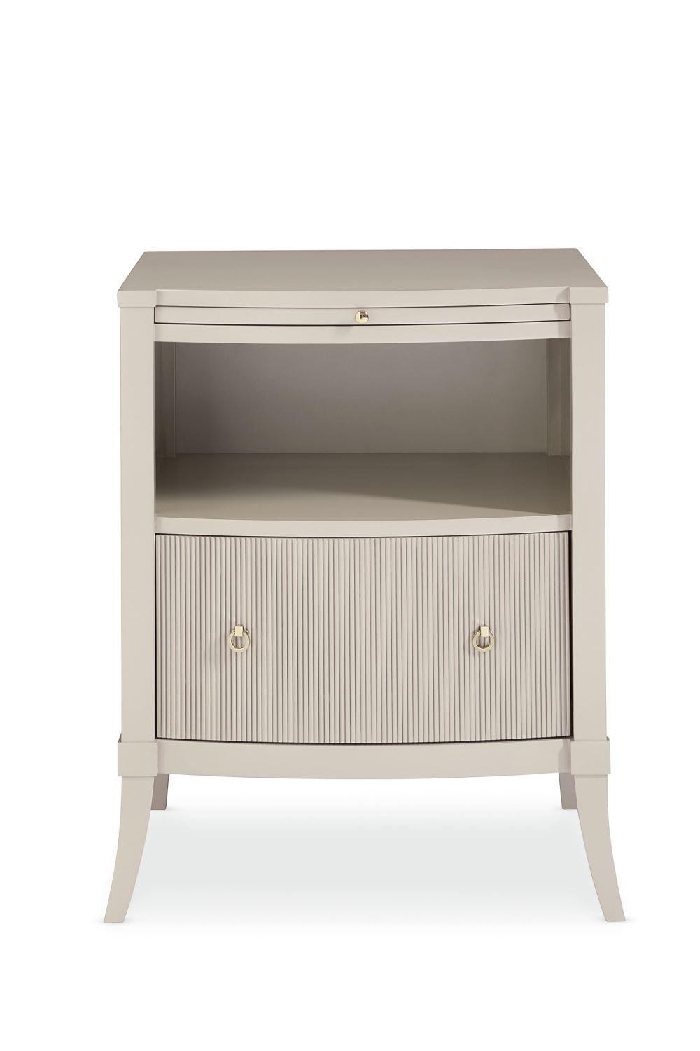  Modern Classic Cream Nightstand | Oroa.com