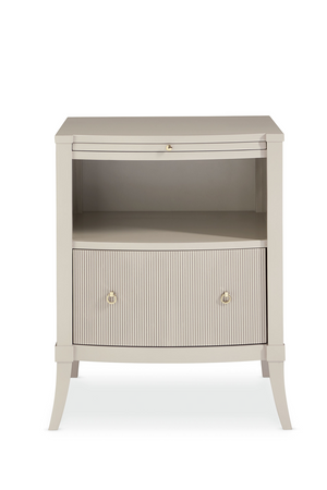   Modern Classic Cream Nightstand | Oroa.com