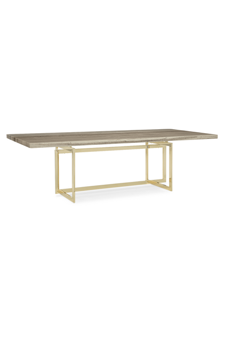   Beige Marble Dining Table | Oroa.com