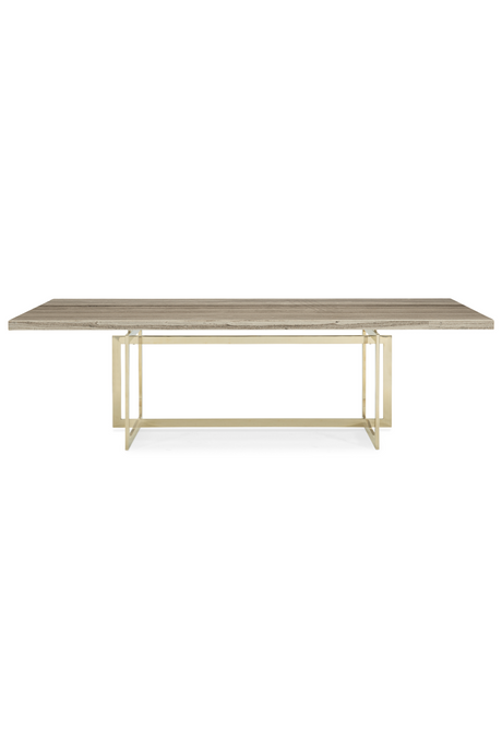   Beige Marble Dining Table | Oroa.com