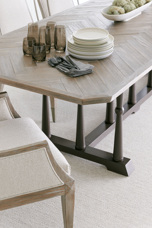   Ash Driftwood Classic Dining Table | Oroa.com