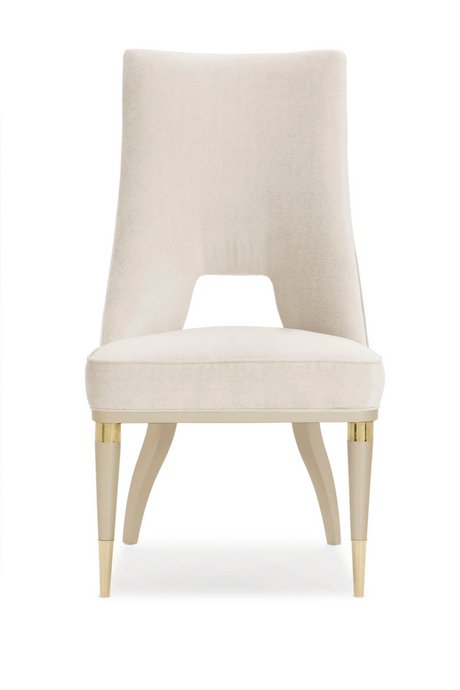   Ivory Modern Dining Chair | Oroa.com