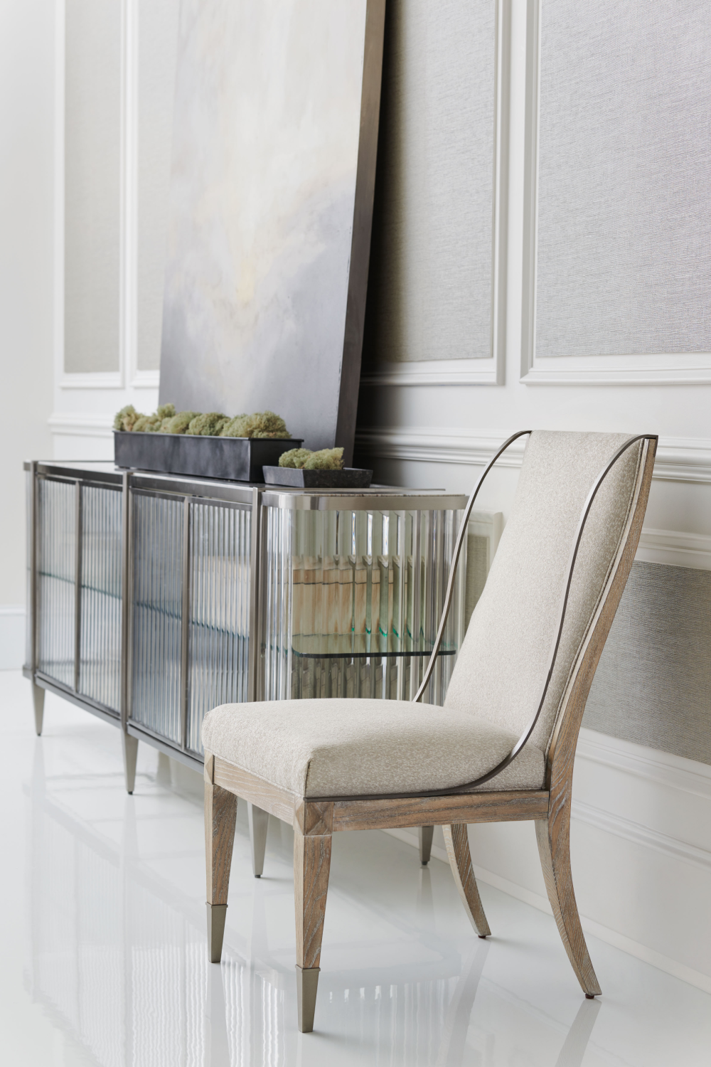   Ash Wood Side Chair | Oroa.com