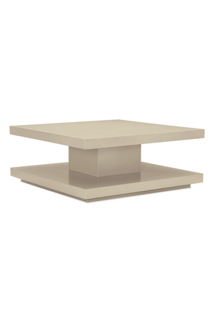   Beige Geometrical Coffee Table | Oroa.com