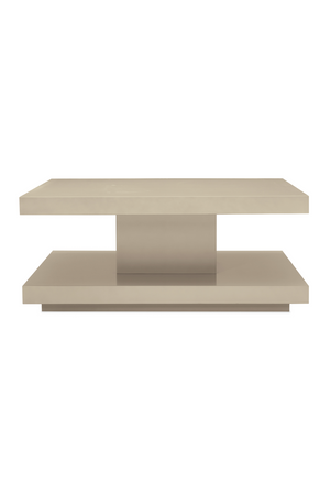   Beige Geometrical Coffee Table | Oroa.com