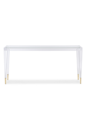  Transparent Modern Console Table | Oroa.com