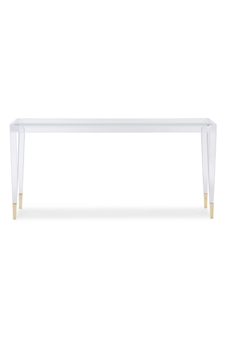   Transparent Modern Console Table | Oroa.com