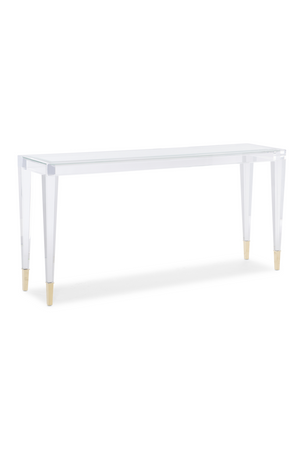   Transparent Modern Console Table | Oroa.com