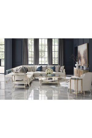   Transparent Modern Console Table | Oroa.com