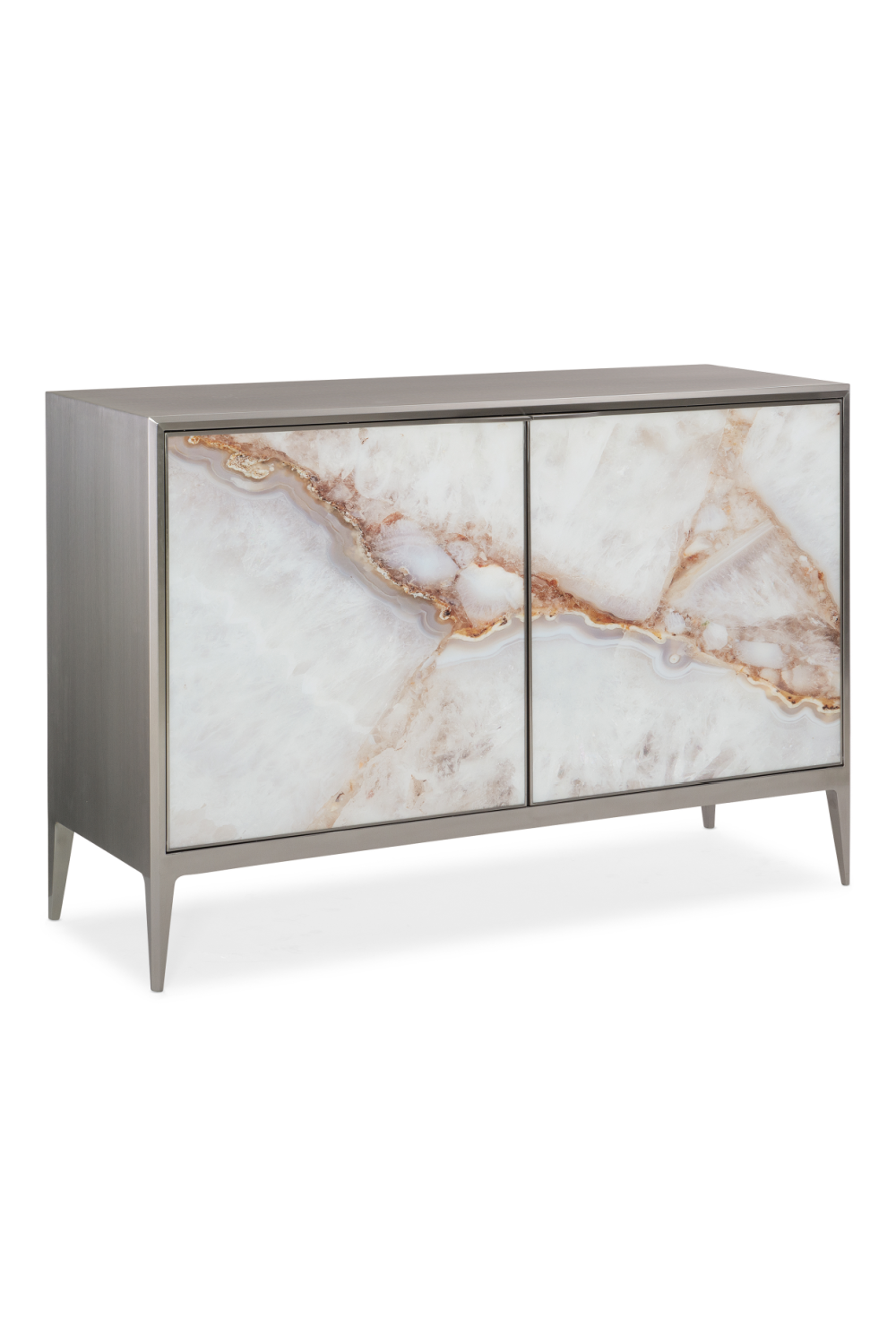   Patterned White Agate Cabinet | Oroa.com
