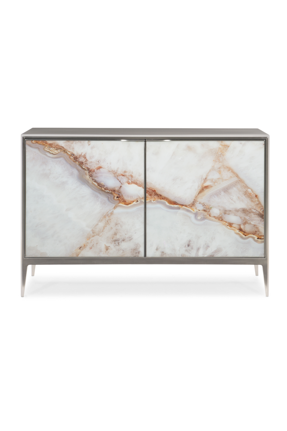   Patterned White Agate Cabinet | Oroa.com