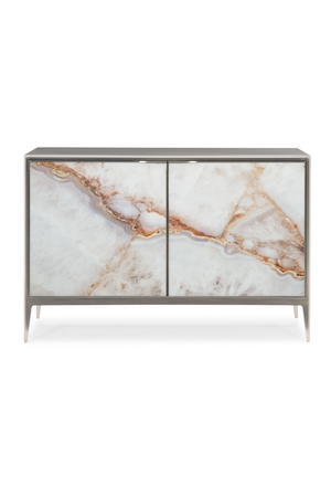   Patterned White Agate Cabinet | Oroa.com