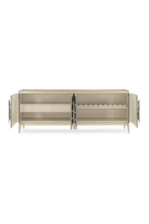   Gold Palm Accent Sideboard | Oroa.com