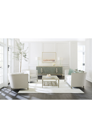   Gold Palm Accent Sideboard | Oroa.com