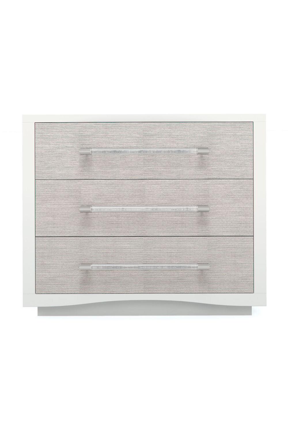   White 3-Drawer Nightstand | Oroa.com