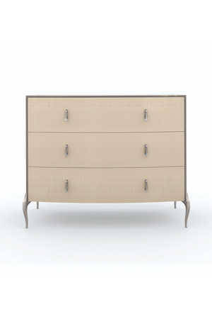   Cream Modern Nightstand | Oroa.com
