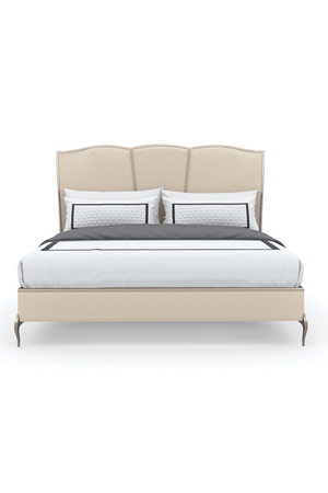   Silver Framed Modern Bed | Oroa.com