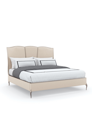   Silver Framed Modern Bed | Oroa.com