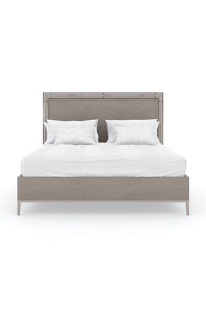   Herringbone Pattern California King Bed | Oroa.com