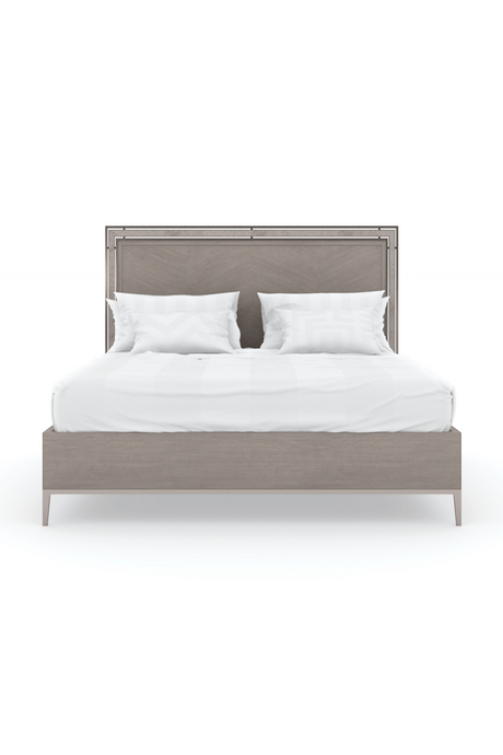   Herringbone Pattern California King Bed | Oroa.com
