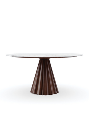   White Marble Dining Table | Oroa.com