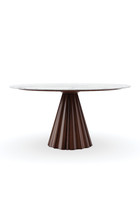   White Marble Dining Table | Oroa.com