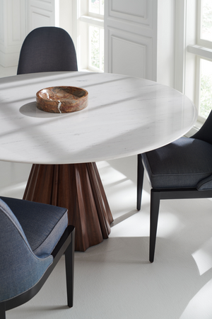   White Marble Dining Table | Oroa.com