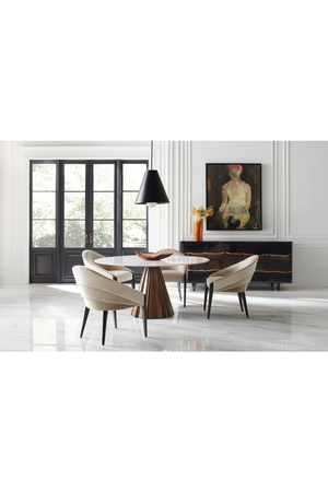   White Marble Dining Table | Oroa.com