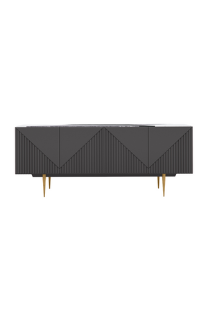   Slatted Modern Sideboard | Oroa.com