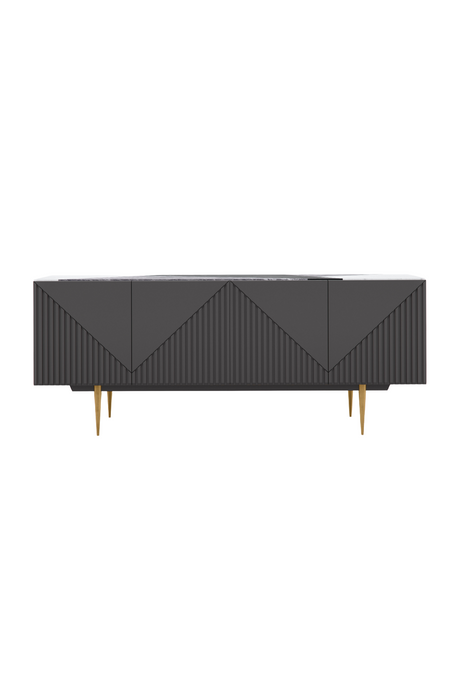   Slatted Modern Sideboard | Oroa.com