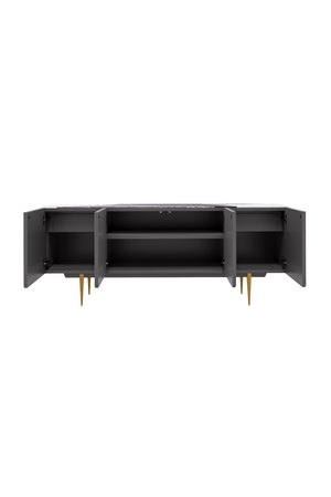   Slatted Modern Sideboard | Oroa.com