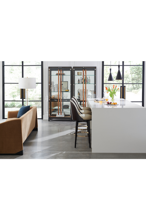   Vegan Leather Bar Stool | Oroa.com