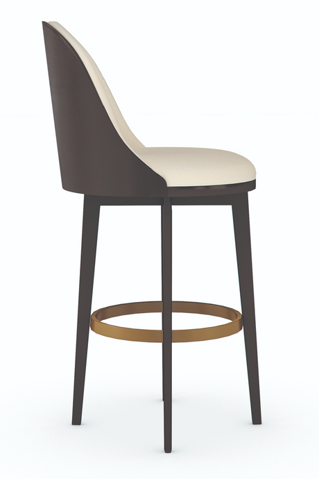   Vegan Leather Bar Stool | Oroa.com