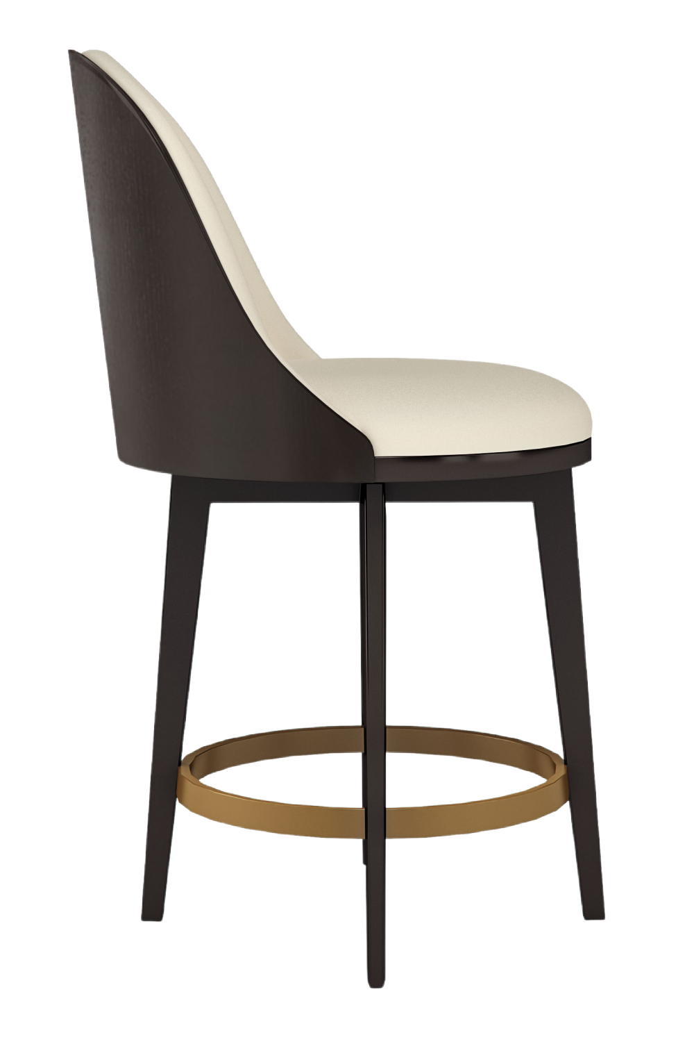   Vegan Leather Counter Stool | Oroa.com