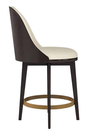   Vegan Leather Counter Stool | Oroa.com
