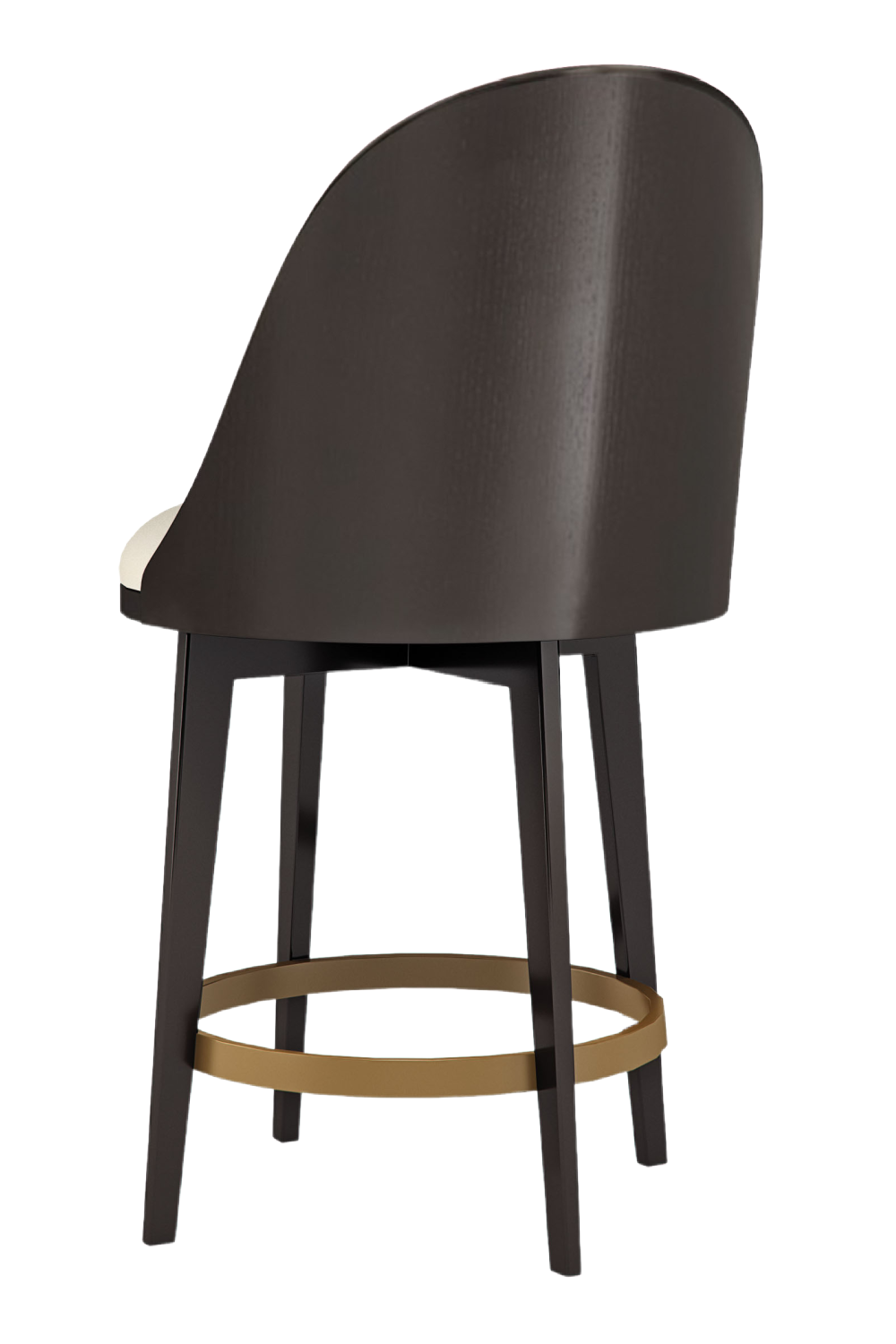   Vegan Leather Counter Stool | Oroa.com