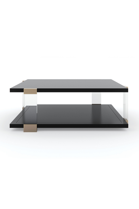   Square Black Coffee Table | Oroa.com