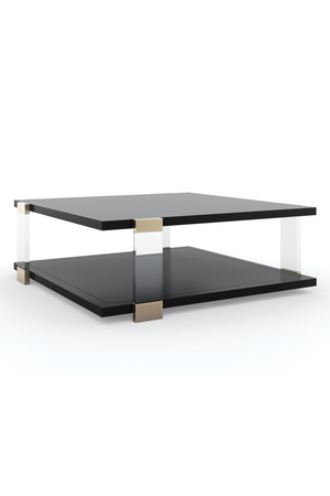  Square Black Coffee Table | Oroa.com