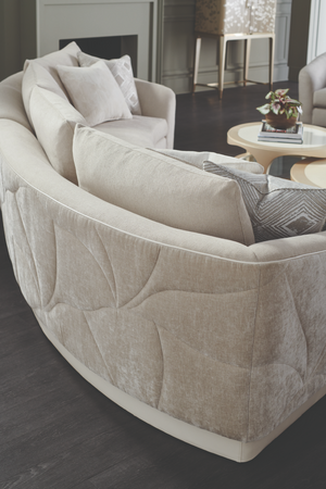   Round Metallic Accent Table | Oroa.com