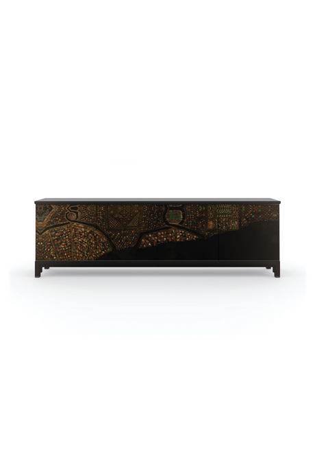   Art Printed Wooden Sideboard | Oroa.com