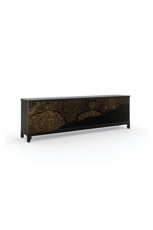   Art Printed Wooden Sideboard | Oroa.com